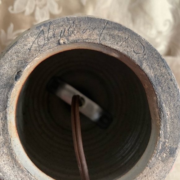 Vintage Pottery Jug Lamp – Possibly Westerwald Pottery - Picture 6 of 8